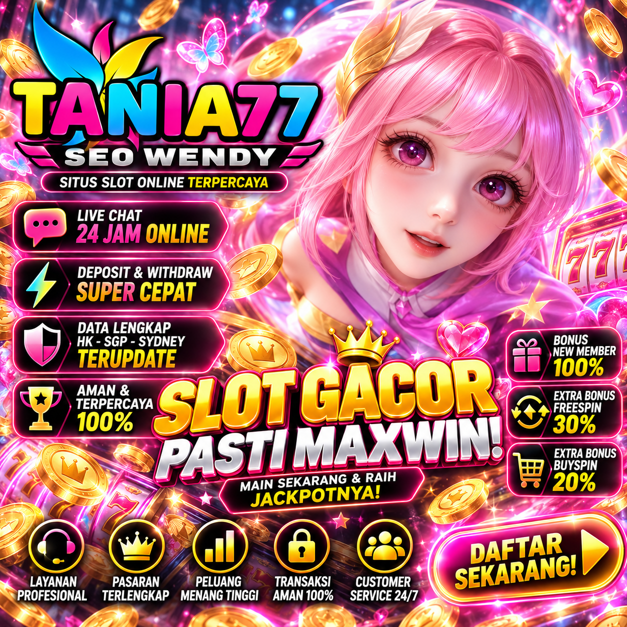 Banner TANIA77 Indonesia